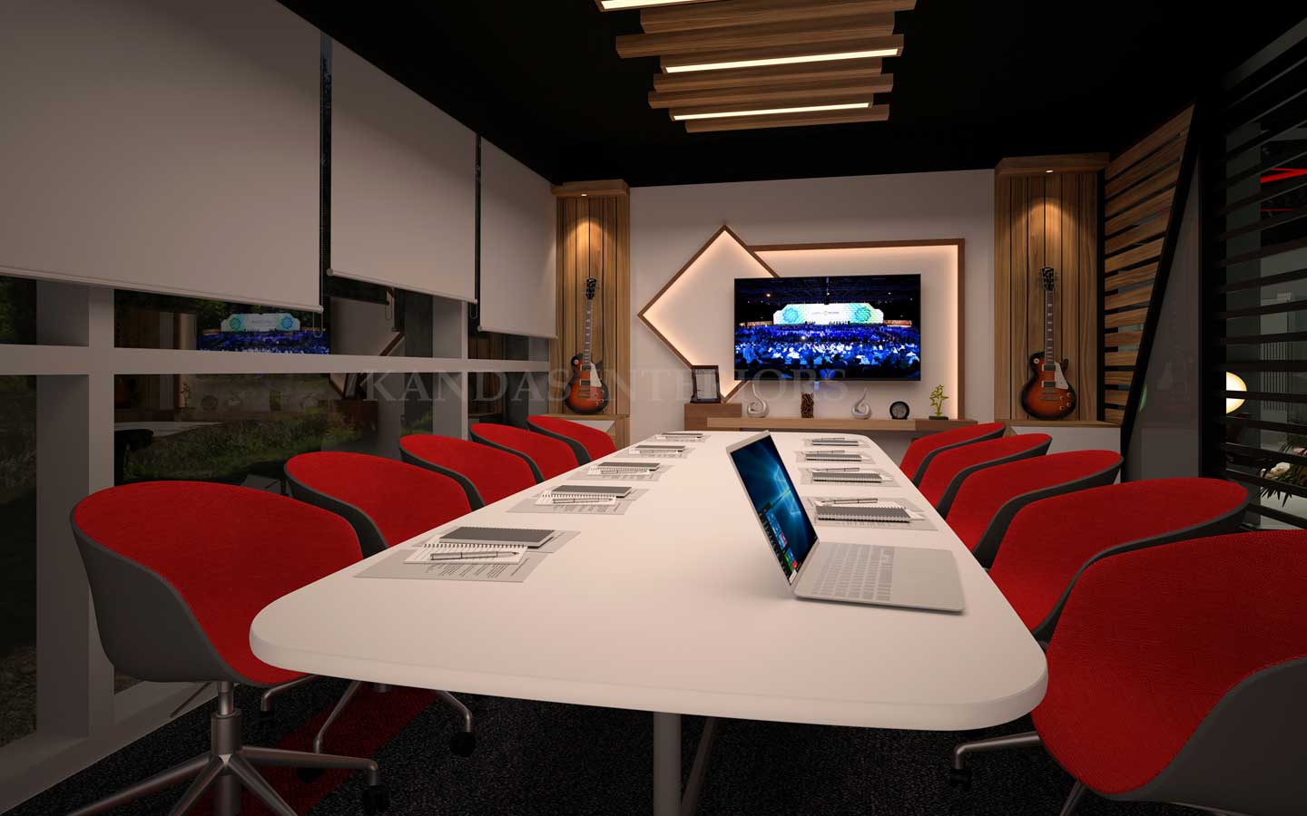 Dome Events office interior fit out by kandas the leading interior designing firm in dubai- office interior designs