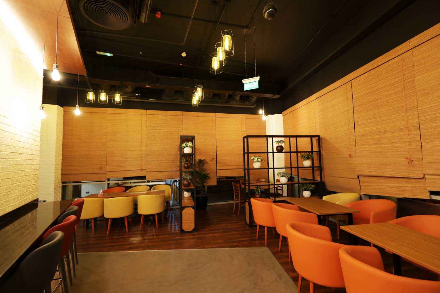 Global village pantry joinery fitout by kandas interior design company- fit out companies in dubai